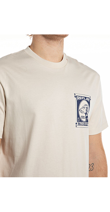 リラックスフィット ヘビーコットンジャージー VINTAGEグラフィックTシャツ 詳細画像